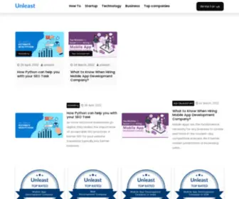 Unleast.com(Home) Screenshot