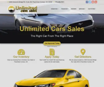 Unlimitedcarsales.com(Unlimitedcarsales) Screenshot