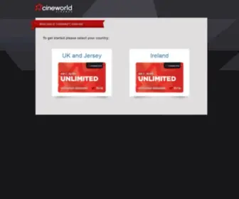 Unlimitedcineworld.com(Unlimited Card) Screenshot