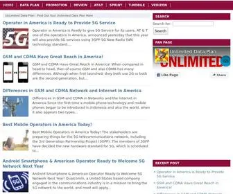 Unlimiteddataplan.us(UnLimited Data Plan) Screenshot