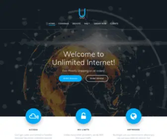 Unlimitedinter.net(Unlimited Wireless Internet) Screenshot