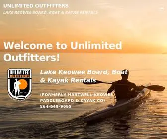 Unlimitedoutfitters.com(Lake Keowee Board) Screenshot