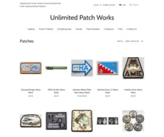 Unlimitedpatchworks.com(Unlimited Patch Works) Screenshot