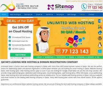 Unlimitedqatar.com(Web Hosting Qatar) Screenshot