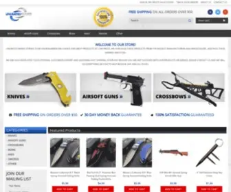 Unlimitedwares.com(Tac Force Knives) Screenshot