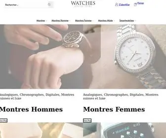 Unlimitedwatches.fr(Montres Femmes et Hommes) Screenshot