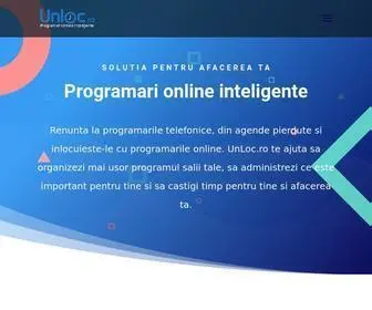 Unloc.ro(Programari online inteligente) Screenshot