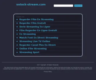 Unlock-Stream.com(Films, Séries, Mangas en streaming sur Unlock-Stream) Screenshot
