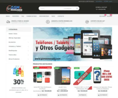 Unlock-Venezuela.com(Bienvenido a) Screenshot