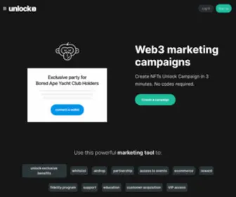 Unlock3.com(Unlock3) Screenshot