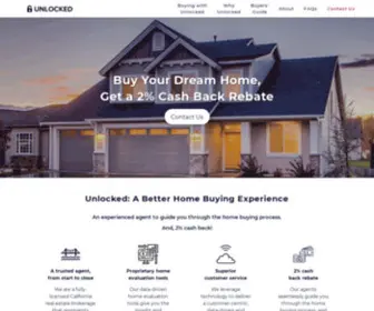 Unlocked.com(Unlocked Real Estate) Screenshot