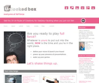 Unlockedbox.com(Unlocked Box) Screenshot