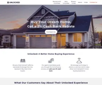 Unlockedhome.com(Unlocked Real Estate) Screenshot