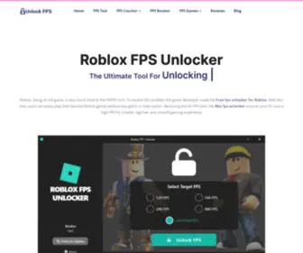 Unlockfps.com(Unlockfps) Screenshot