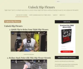 Unlockhipflexors.me(Unlock Hip Flexors) Screenshot