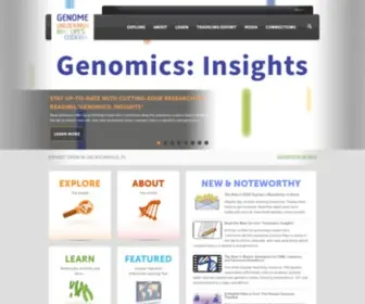 Unlockinglifescode.org(Genome) Screenshot