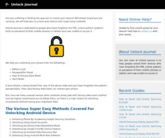 Unlockjournal.com(Unlock Journal) Screenshot