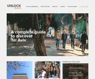 Unlocktelaviv.com(Unlock Tel Aviv) Screenshot