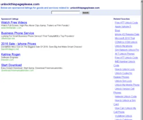 Unlockthispageplease.com(Free Web Proxy) Screenshot