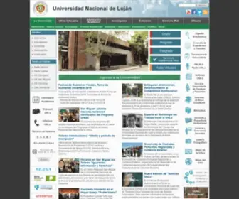 Unlu.edu.ar(Universidad) Screenshot