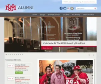 Unmalumni.com(The UNM Alumni Association) Screenshot