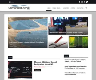 Unmanned-Aerial.com(Unmanned Aerial Online) Screenshot