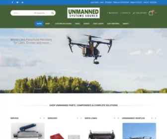 Unmannedsystemssource.com(Unmanned Systems Source) Screenshot