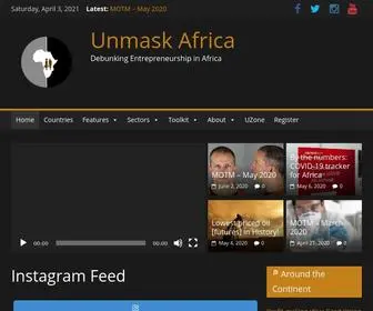 Unmask.africa(Unmask Africa) Screenshot