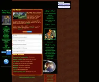 Unmuseum.org(The Museum of UnNatural Mystery) Screenshot