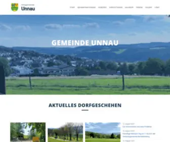 Unnau.de(Ortsgemeinde) Screenshot