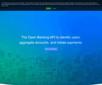 Unnax.com(Everything you need to build first class financial services) Screenshot