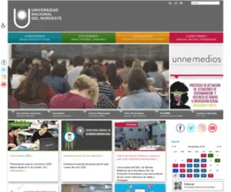 Unne.edu.ar(Universidad Nacional del Nordeste) Screenshot