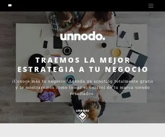 Unnodo.com(En Unnodo te ofrecemos diversos servicios digitales como) Screenshot