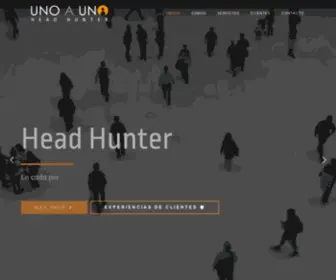 Unoaunoheadhunter.cl(Uno A Uno) Screenshot