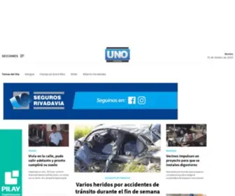 Unoentrerios.com.ar(Uno Entre Rios) Screenshot