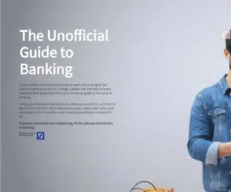 Unofficialguidetobanking.com(The Unofficial Guide to Banking) Screenshot