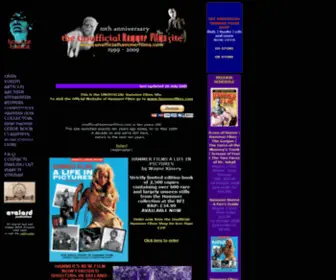 Unofficialhammerfilms.com(The Unofficial Hammer Films Site) Screenshot