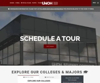 Unoh.edu(University of Northwestern Ohio) Screenshot