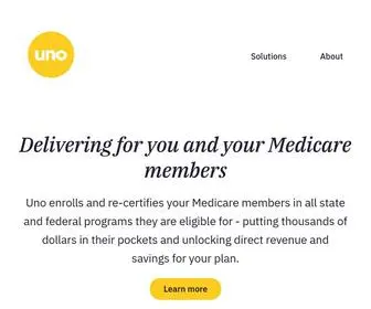 Unohealth.com(Uno Health) Screenshot