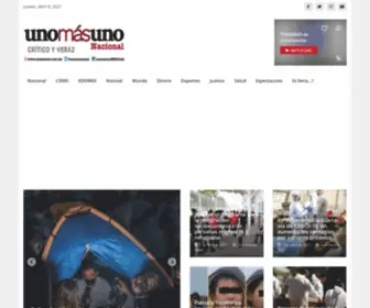 Unomasuno.com.mx(Unomásuno) Screenshot