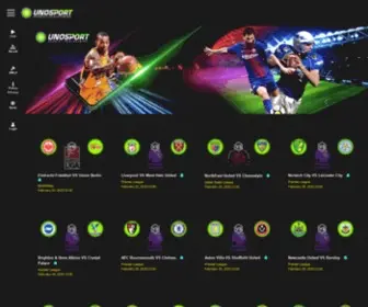 Unosport.tv(Live Streaming Siaran TV Sports Gratis) Screenshot