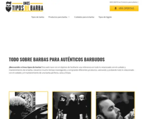 Unostiposdebarba.com(Unos) Screenshot