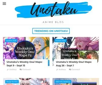 Unotaku.net(UNOTAKU Anime Blog) Screenshot