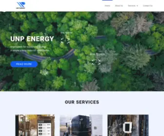 UNP-Energy.com(Sustainable Solar Solution for IoT) Screenshot