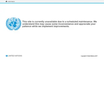 Unpan.org(United Nations Public Administration Network) Screenshot