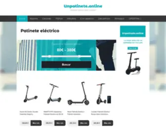 Unpatinete.online(Patinetes Eléctricos) Screenshot