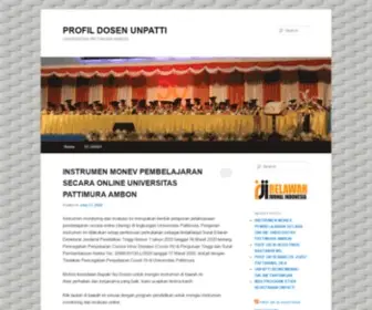 Unpatti.com(UNIVERSITAS PATTIMURA) Screenshot