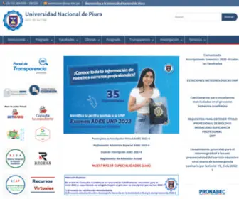 UNP.edu.pe(DUC IN ALTUM) Screenshot