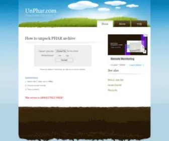 Unphar.com(Unphar) Screenshot
