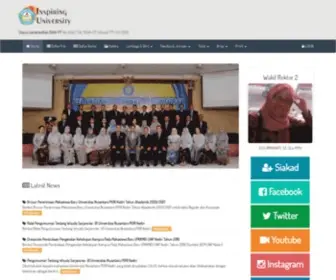 Unpkediri.ac.id(Website Nusantara PGRI Kediri) Screenshot